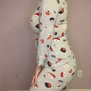 Midnight Maddie XS Sushi Night Pyjama Set New with Tags